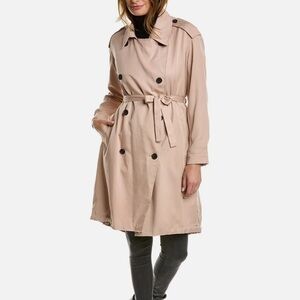 AllSaints Lia Mac Trench Coat size large